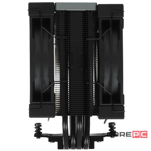 Кулер для процессора Deepcool AK400 ZERO DARK PLUS R-AK400-BKNNMD-G-1