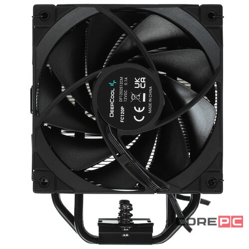 Кулер для процессора Deepcool AK400 ZERO DARK PLUS R-AK400-BKNNMD-G-1