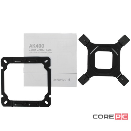 Кулер для процессора Deepcool AK400 ZERO DARK PLUS R-AK400-BKNNMD-G-1