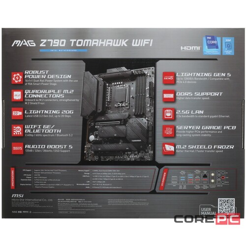 Материнская плата MSI MAG Z790 TOMAHAWK WIFI