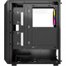 Компьютерный корпус Powercase Mistral S4B FRGB Fans Black (CMSB-L4)