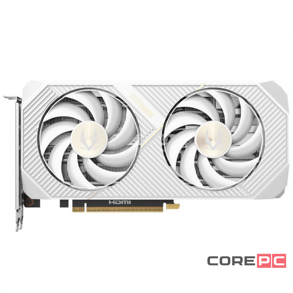 Видеокарта ZOTAC (ZT-B50700Q-10P) GeForce RTX 5070 12GB TWIN EDGE OC WHITE ED PREMIUM PACK
