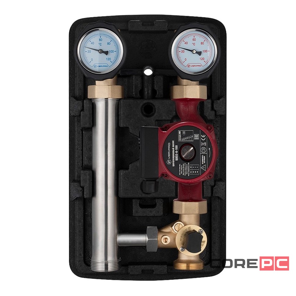 Группа насосно-смесительная VIEIR с трехходовым смесит. клапаном без насоса 1 1/2 х1 VP230 (2/1)