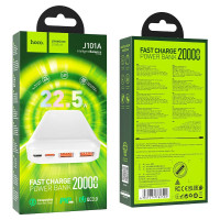 Powerbank Hoco J101A 20000mAh 2USB/1USB-C 18W/20W белый