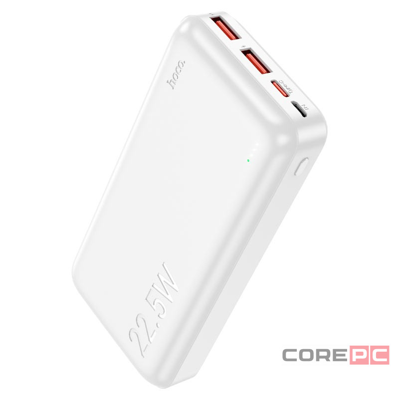 Powerbank Hoco J101A 20000mAh 2USB/1USB-C 18W/20W белый