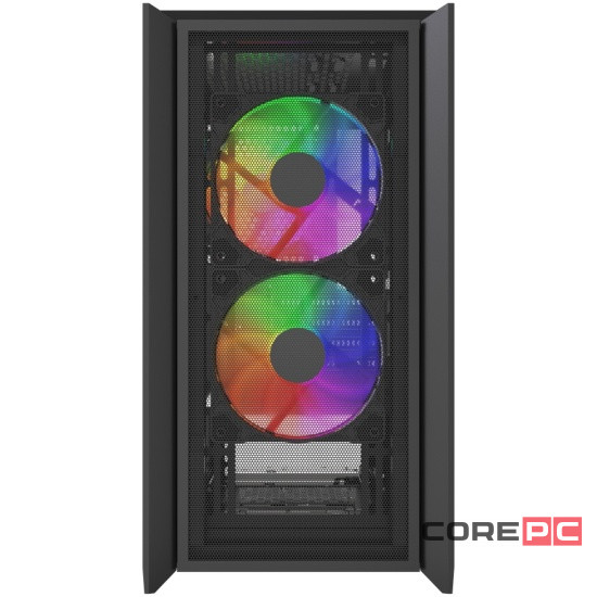 Компьютерный корпус Powercase ALISIO Micro Z3B ARGB V2 ARGB Black (CAMZB-A3-V2)