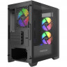 Компьютерный корпус Powercase ALISIO Micro Z3B ARGB V2 ARGB Black (CAMZB-A3-V2)