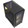 Компьютерный корпус Powercase ALISIO Micro Z3B ARGB V2 ARGB Black (CAMZB-A3-V2)