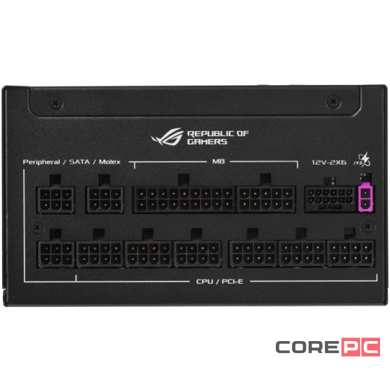 Блок питания ASUS 1000W ROG-STRIX-1000P-GAMING (90YE00W1-B0NA00) 16 Pin (PCIe 5.0 Connector Cable Details)