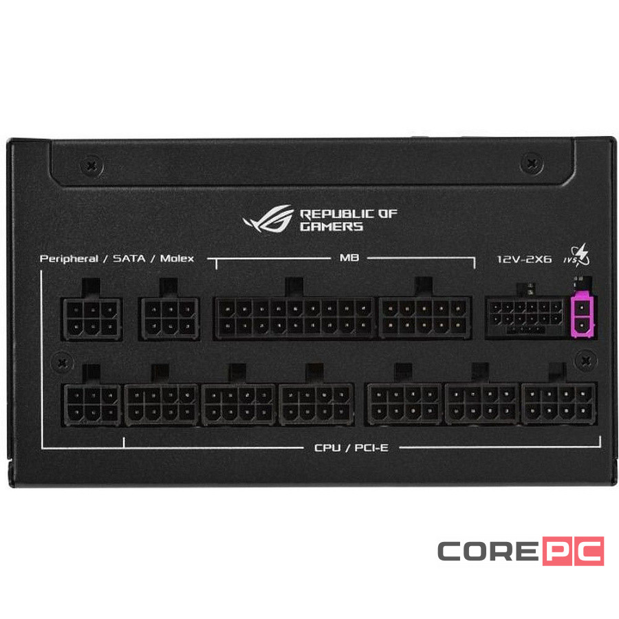 Блок питания ASUS 1000W ROG-STRIX-1000P-GAMING (90YE00W1-B0NA00) 16 Pin (PCIe 5.0 Connector Cable Details)