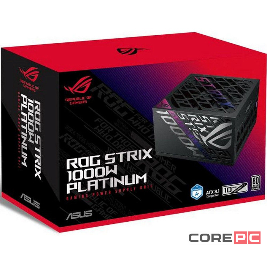 Блок питания ASUS 1000W ROG-STRIX-1000P-GAMING (90YE00W1-B0NA00) 16 Pin (PCIe 5.0 Connector Cable Details)