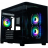 Компьютерный корпус XASTRA QR500M 3ARGB C10-UC ARGB Black (QR500M-3FM12A-C10-UC)