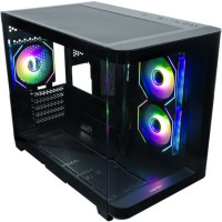 Компьютерный корпус XASTRA QR500M 3ARGB C10-UC ARGB Black (QR500M-3FM12A-C10-UC)