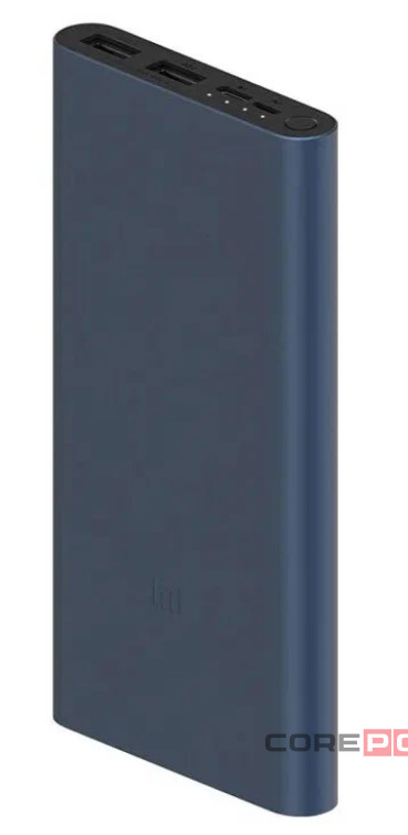 Powerbank Xiaomi 3 10000 мАч 2USB+Type-C 22,5W Fast Charge PB100DZM темно-синий
