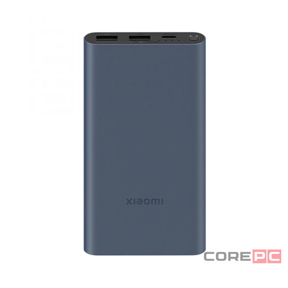 Powerbank Xiaomi 3 10000 мАч 2USB+Type-C 22,5W Fast Charge PB100DZM темно-синий