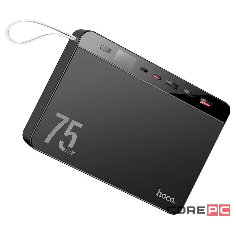 Powerbank Hoco J94 75000mAh 3USB/1C 22.5W/20W черный