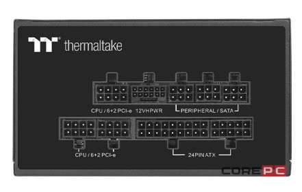 Блок питания Thermaltake 750W Toughpower PF3 PS-TPD-0750FNFAPE-3 16 Pin (PCIe 5.0 Connector Cable Details)