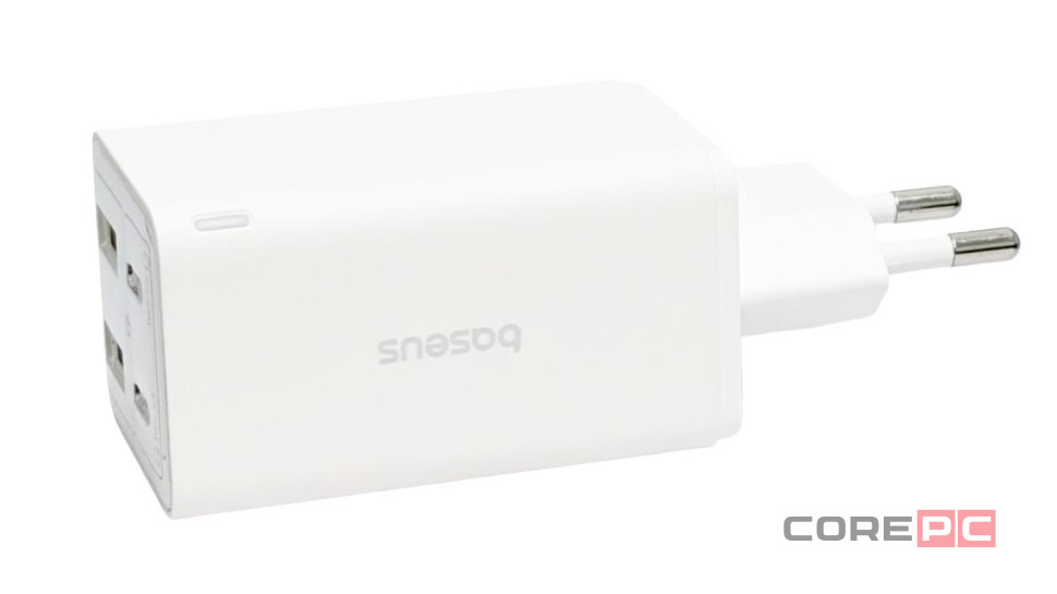 Сетевое зар. устр. Baseus GaN6Pro Fast Charger 2USB/2C 65W P10162701213-00 белое