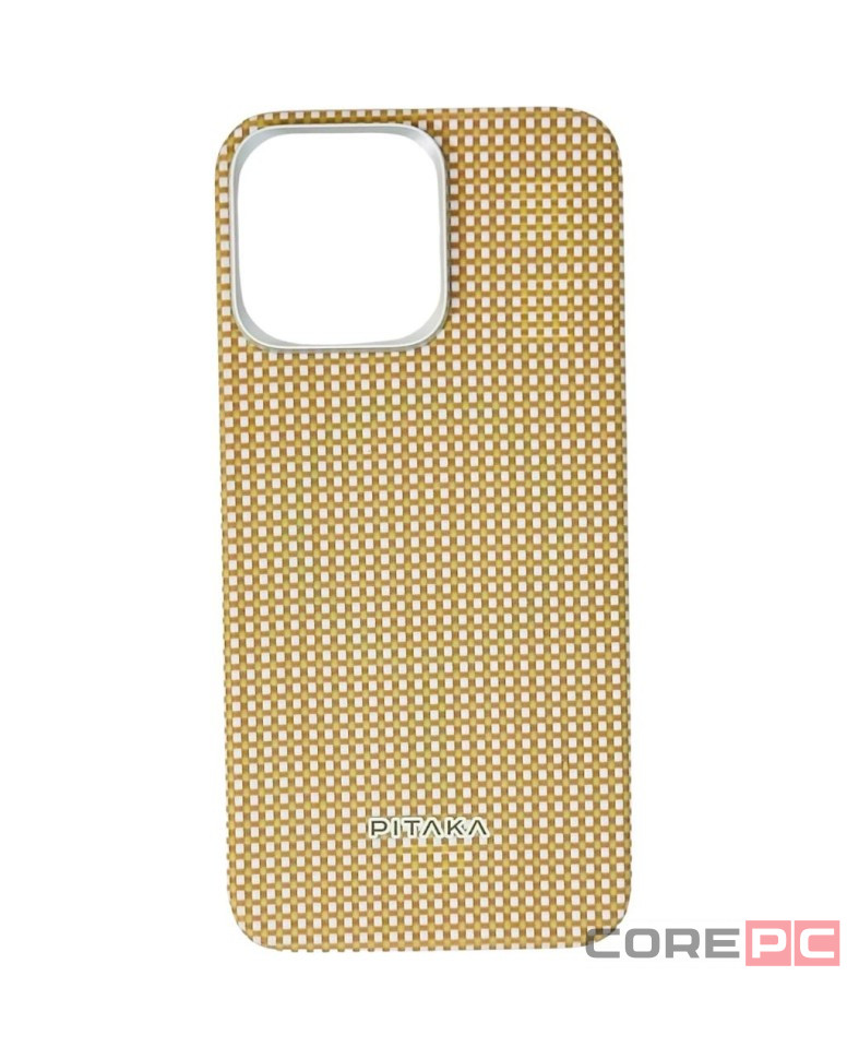 Накладка для i-Phone 15 Pro Max 6.7" Pitaka Magez Case 5 Aramid Fiber Каньон(canyon)