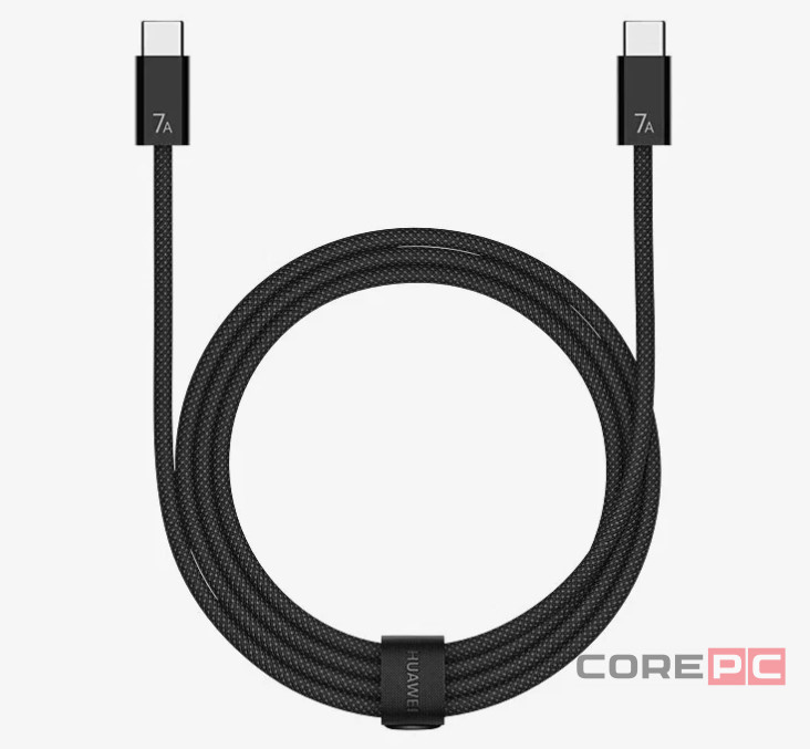 Usb Кабель-зарядка Type-C на Type-C Huawei CC-718 7A 140W 1.8M черный