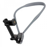 Держатель для телефона с зажимом Hoco K30 черно-серый