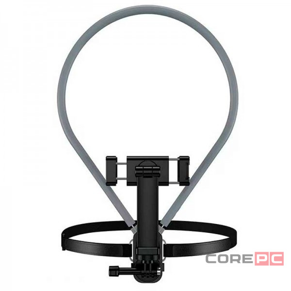 Держатель для телефона с зажимом Hoco K30 черно-серый