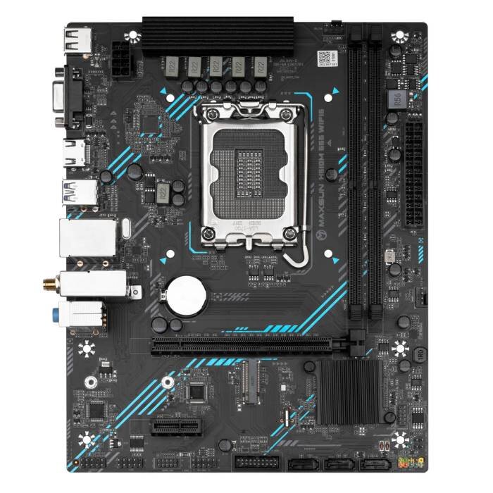 Материнская плата MaxSun MS-H610M 666 WIFI6 D5 6940709693865