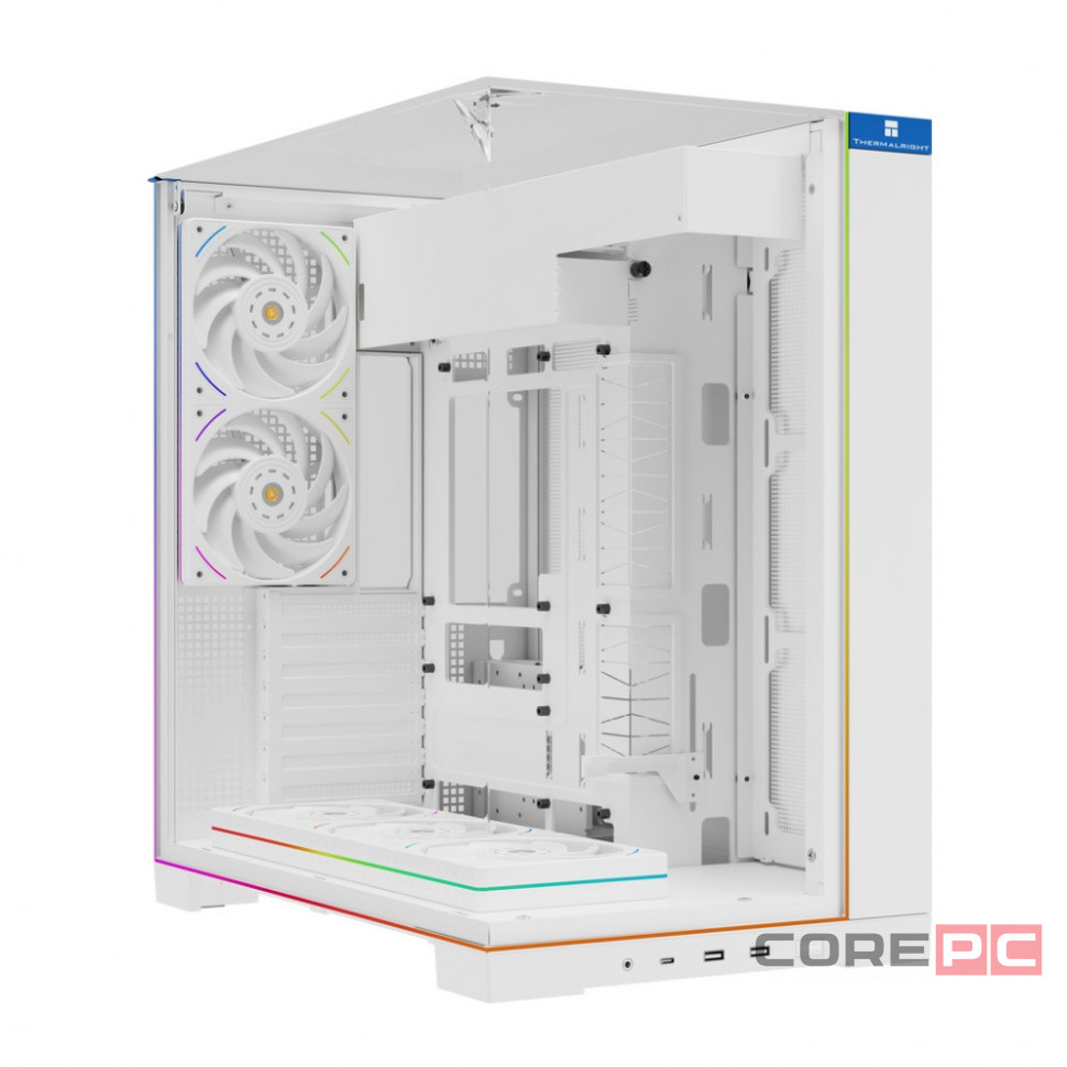 Компьютерный корпус Thermalright TR-A70 ARGB FanUB TG White (TRA70AFUBW)