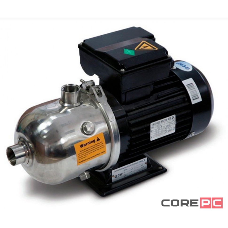 Насос горизонт.многоступ. CNP CHL15-30, 3 кВт, резьб, 3х220В/3х380В, 50 Гц, нерж, 70 С