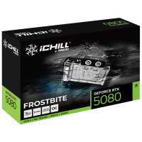 Видеокарта INNO3D (C50803-16D7X-1760FB) GeForce RTX 5080 16GB ICHILL FROSTBITE