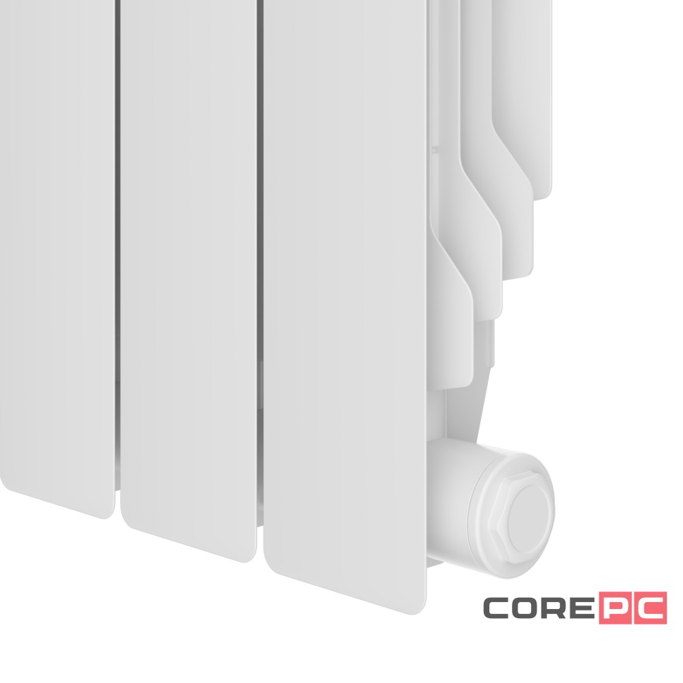 Радиатор биметалл Royal Thermo Revolution Bimetall 350  -  4 секц.