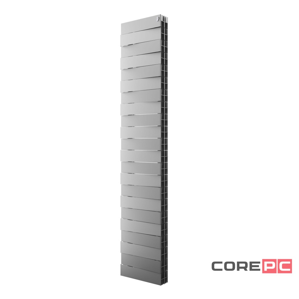 Радиатор Royal Thermo PianoForte Tower 300 /Silver Satin - 22 секц.