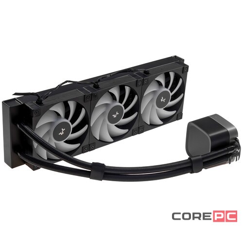 Система жидкостного охлаждения для процессора Deepcool LP360 Black (R-LP360-BKMSNC-G-1)
