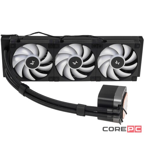 Система жидкостного охлаждения для процессора Deepcool LP360 Black (R-LP360-BKMSNC-G-1)