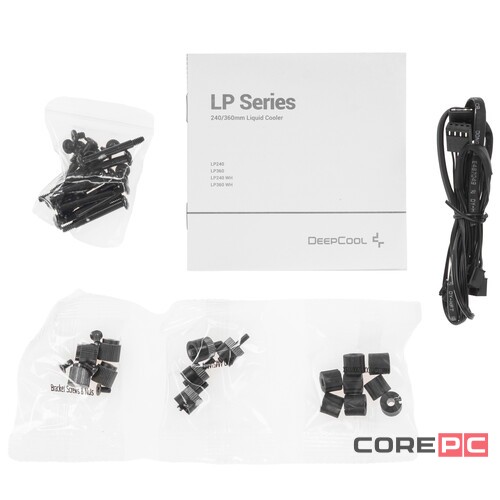 Система жидкостного охлаждения для процессора Deepcool LP360 Black (R-LP360-BKMSNC-G-1)