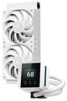 Система жидкостного охлаждения для процессора Deepcool MYSTIQUE 240 WH (R-LX240-WHDSNMP-G-1)