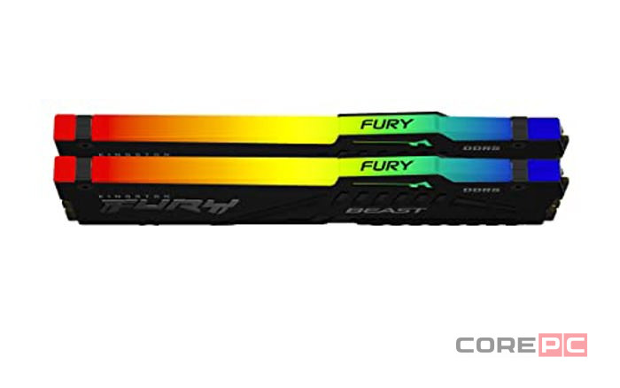 Оперативная память 64 Gb 6000 MHz Kingston FURY RGB Beast (KF560C30BBAK2-64)