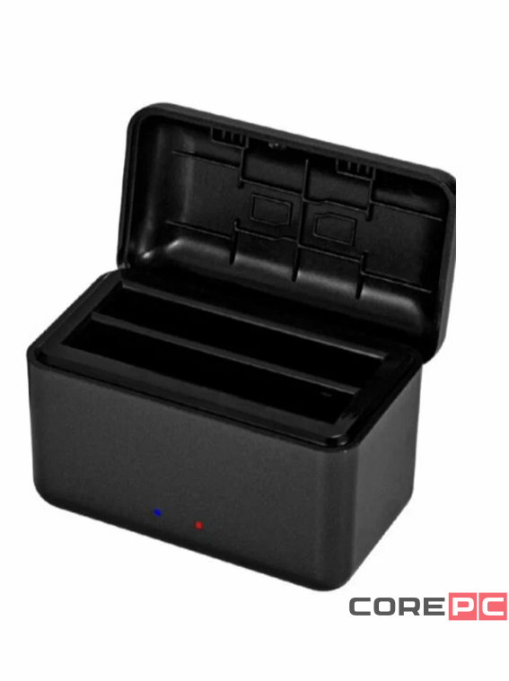 Зарядное устройство (бокс) Fast Charge Hub на 2 аккумулятора для экшн-камеры Insta360 X4