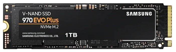Твердотельный накопитель Samsung 1000 Gb 970 EVO PLUS MZ-V7S1T0BW