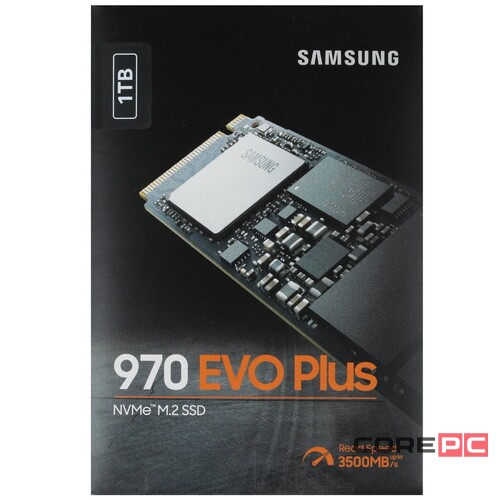 Твердотельный накопитель Samsung 1000 Gb 970 EVO PLUS MZ-V7S1T0BW