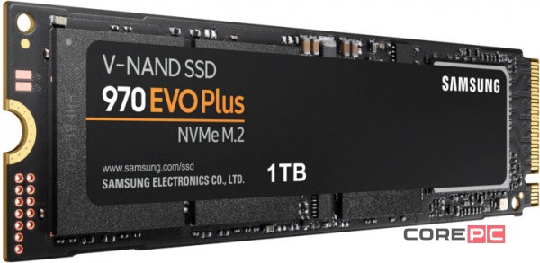 Твердотельный накопитель Samsung 1000 Gb 970 EVO PLUS MZ-V7S1T0BW