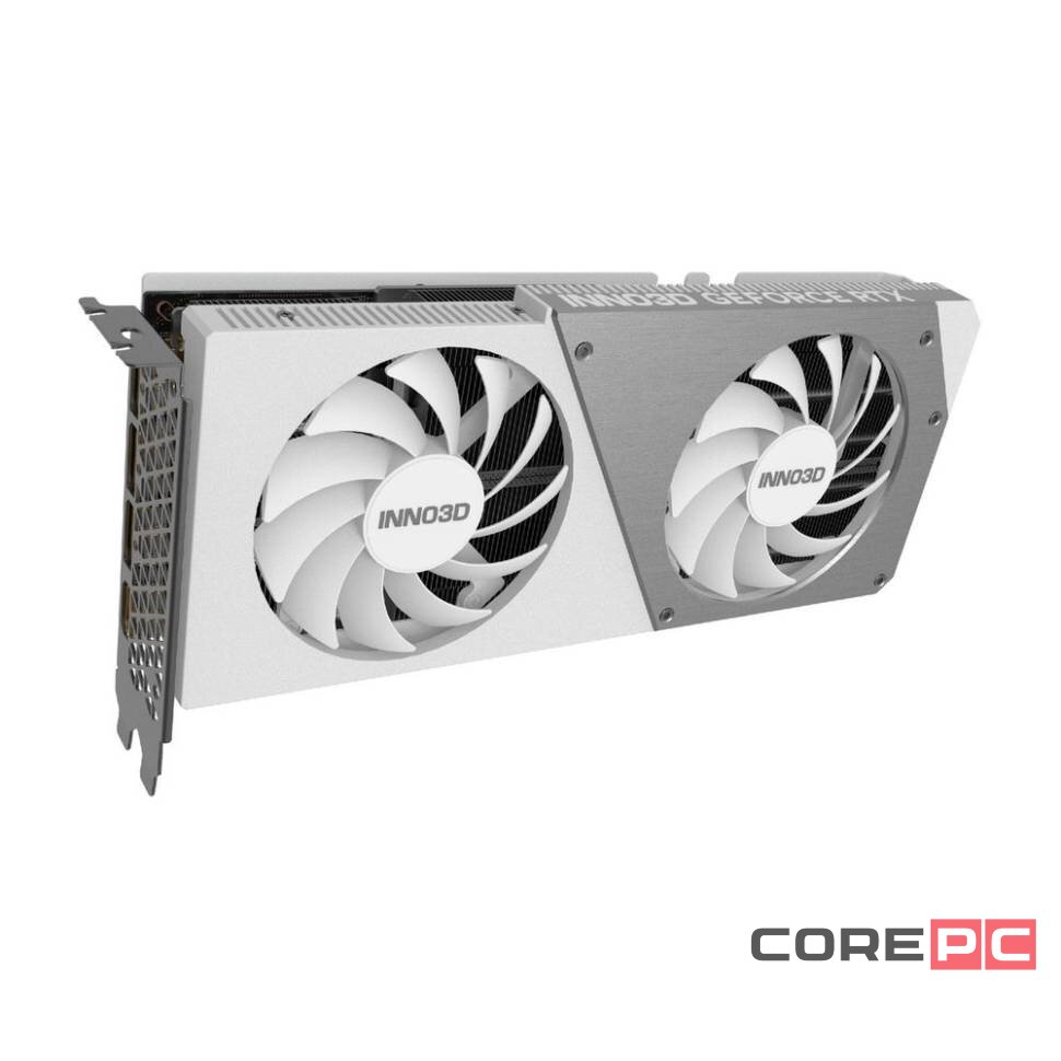 Видеокарта INNO3D (N407S2-126XX-186162W) GeForce RTX 4070 SUPER 12GB TWIN X2 OC White