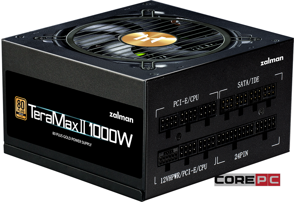 Блок питания Zalman 1000W TeraMax2 ZM1000-TMX2 16 Pin (PCIe 5.0 Connector Cable Details)