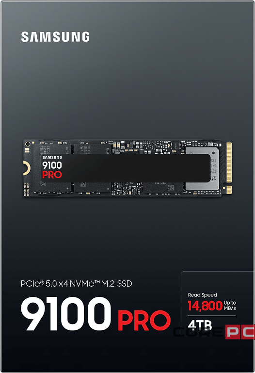 Твердотельный накопитель Samsung 4000 Gb 9100 PRO (MZ-VAP4T0BW)