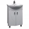 Тумба для ванной ЛИМА-55 под раковину Элеганс-55 (Rosa) (ПВХ)