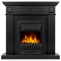 Портал Firelight Bianco Classic черная эмаль