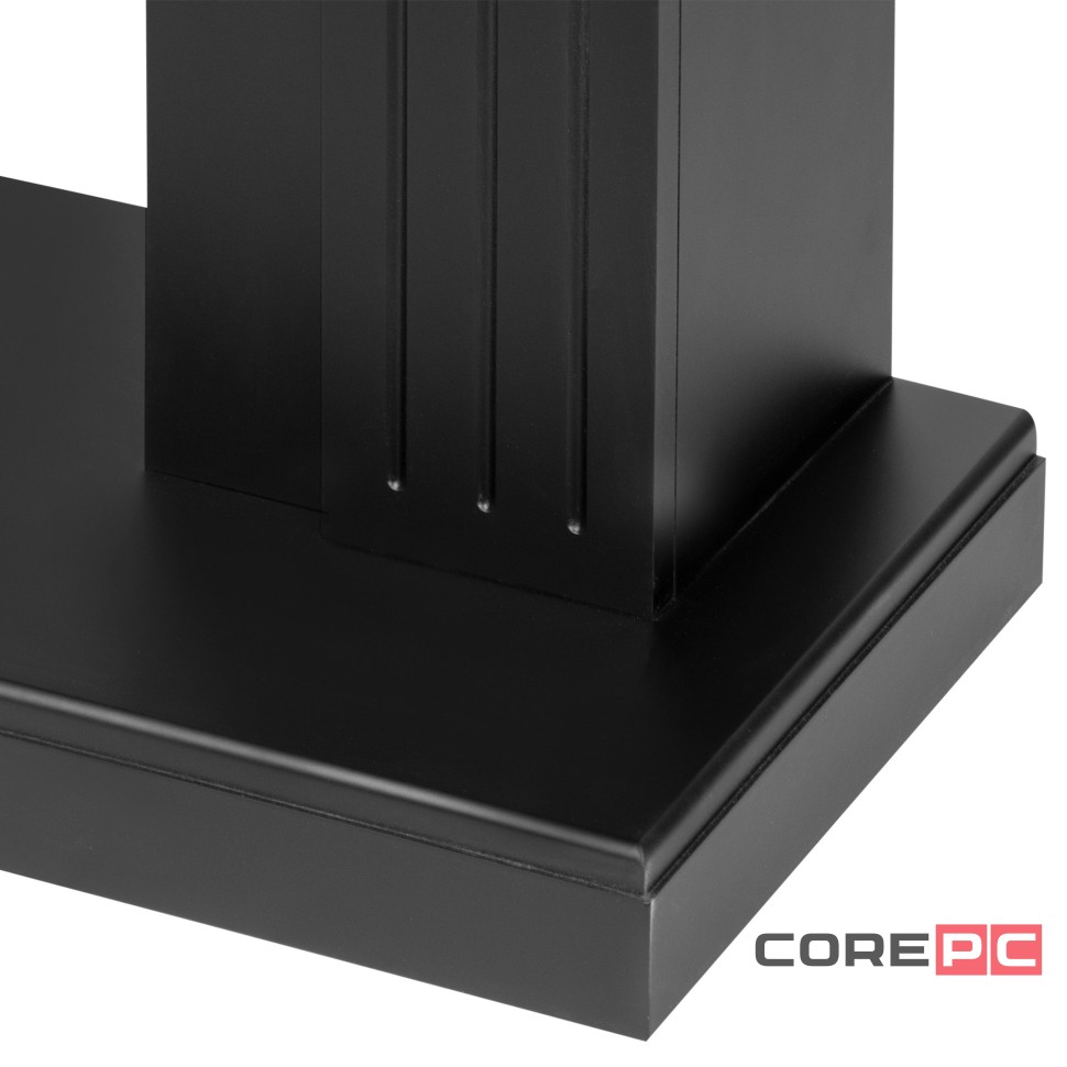 Портал Firelight Bianco Classic черная эмаль