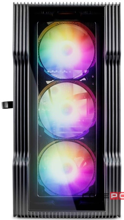 Компьютерный корпус 1STPLAYER TRILOBITE T3-G TG Black (T3-G-BK-4F1)