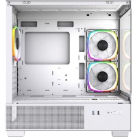 Компьютерный корпус Powercase Vision Micro M3W TG ARGB White (CVMMW-A3)