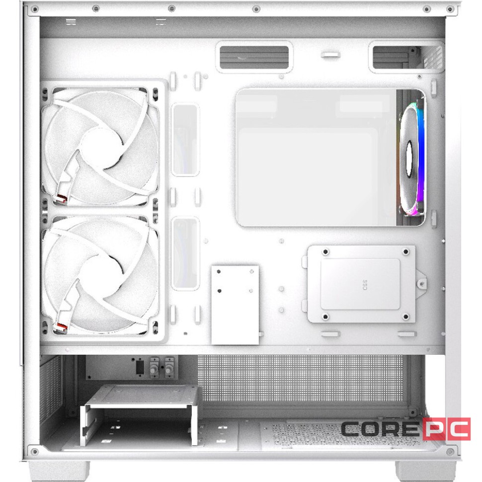 Компьютерный корпус Powercase Vision Micro M3W TG ARGB White (CVMMW-A3)
